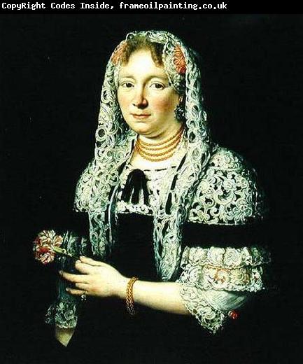 Andreas Stech Portrait of a Patrician Lady from Gdansk.
